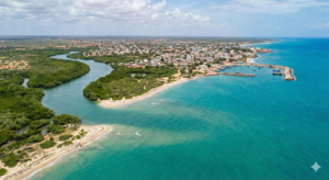Kismayo and Jubba River in Somalia